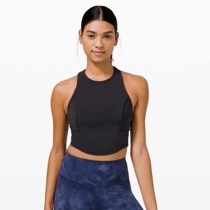Lululemon Power Thru Tank Top in Black